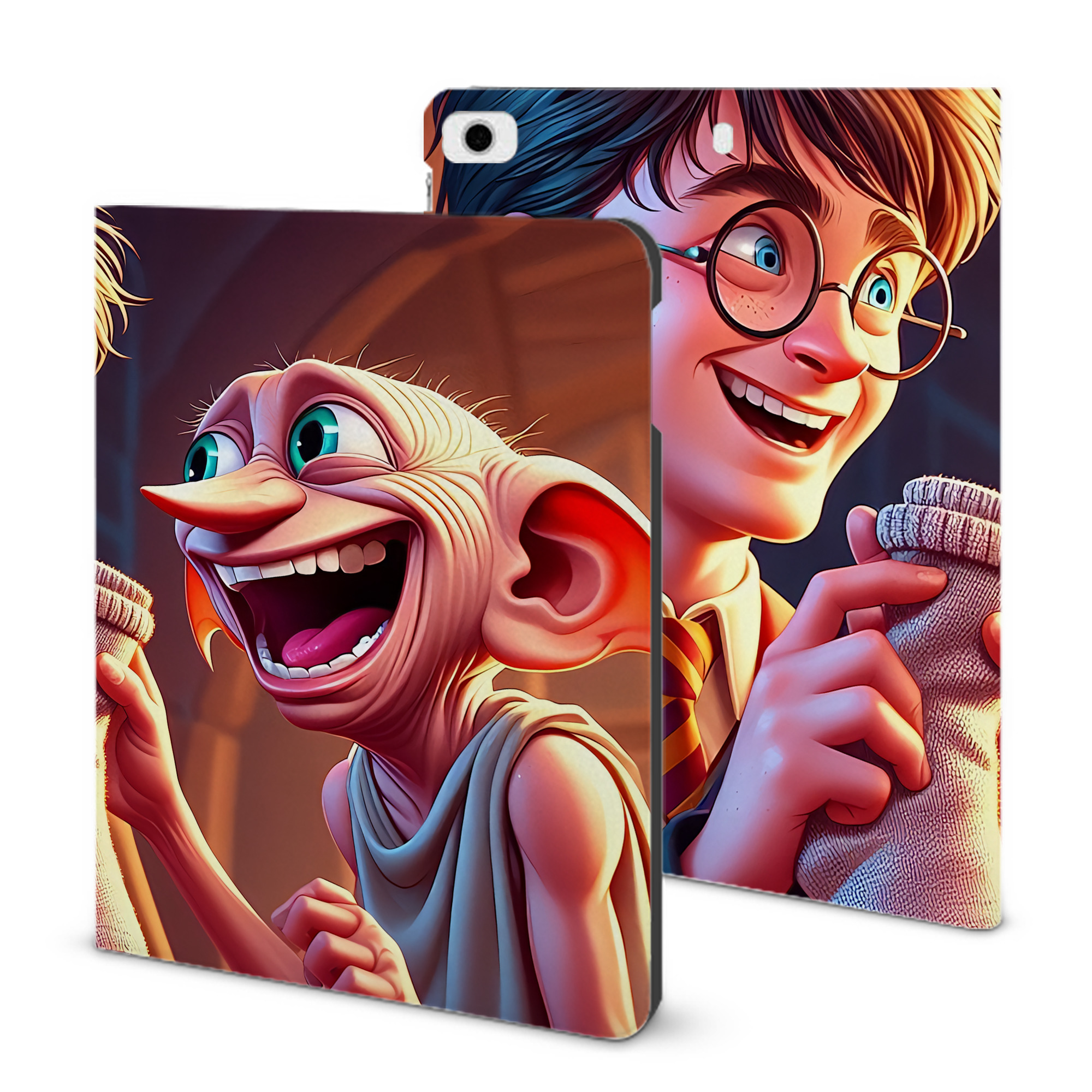 （画像用） Harry Potter ハリー・ポッターシリーズ IPad ケース ブック型 PUレザー TPU 耐衝撃 軽量 薄型 ペン収納なし 全面保護 IPad 各モデル対応